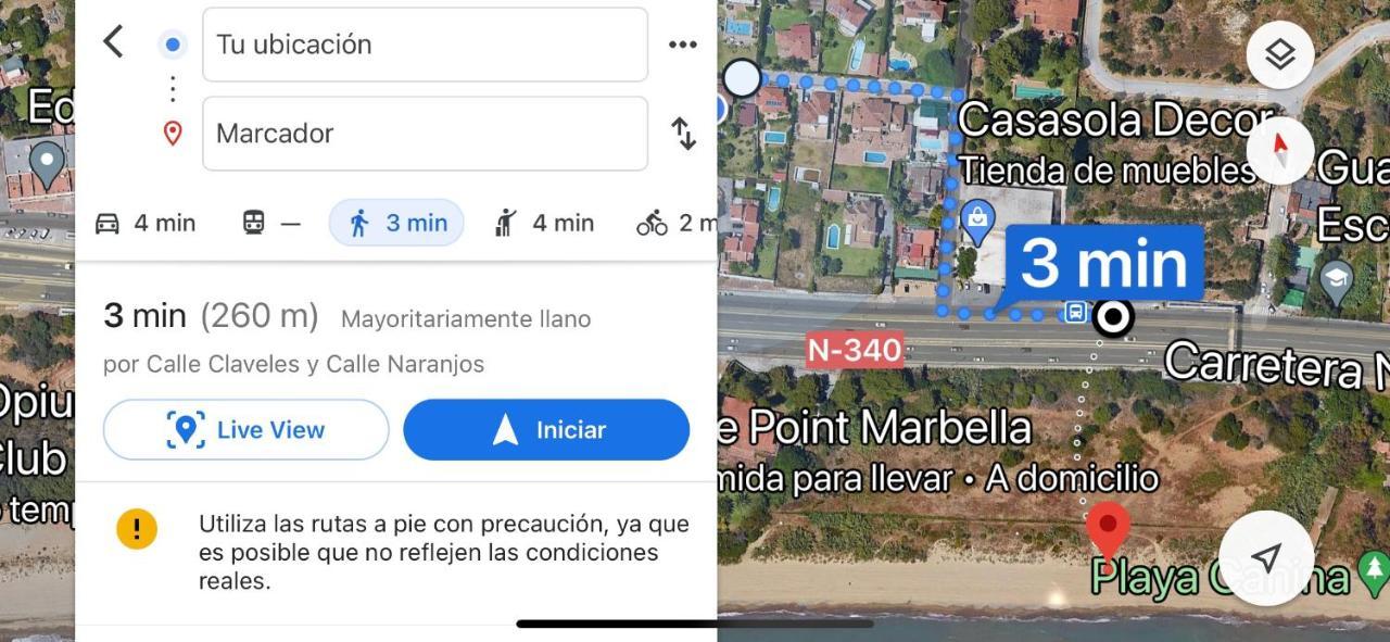 Studio-Near The Beach, Bbq And Seawater Pool Marbella Luaran gambar